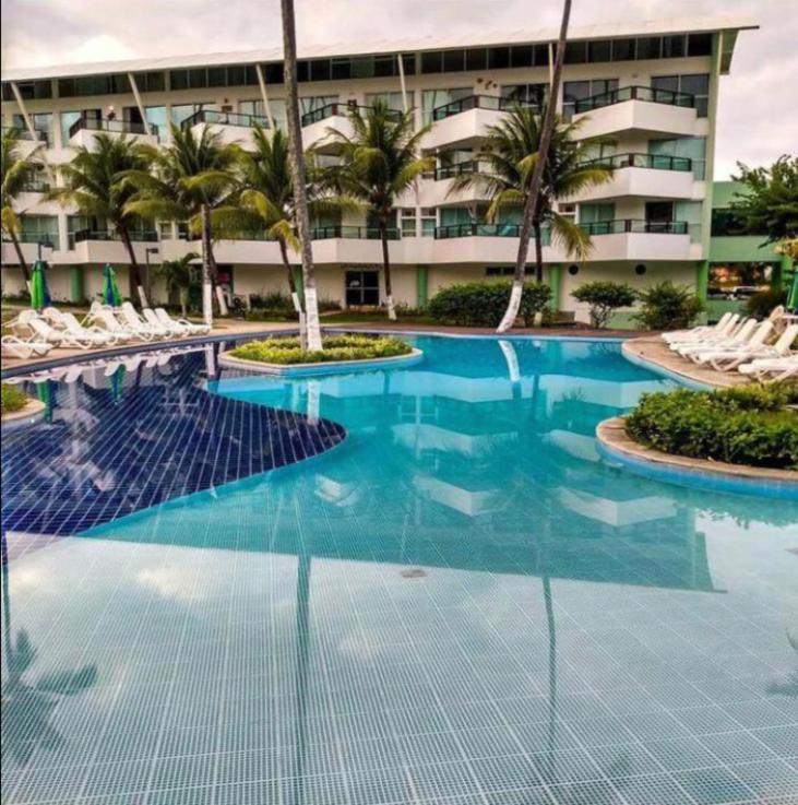Excelente Flat 3 Quartos Pra 10 Pessoas No Ancorar Flat Resort Porto de Galinhas Bagian luar foto